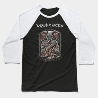 Rock Monster Chicks Baseball T-Shirt
